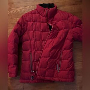 Liz Claiborne Red Puffed Jacket Size Medium